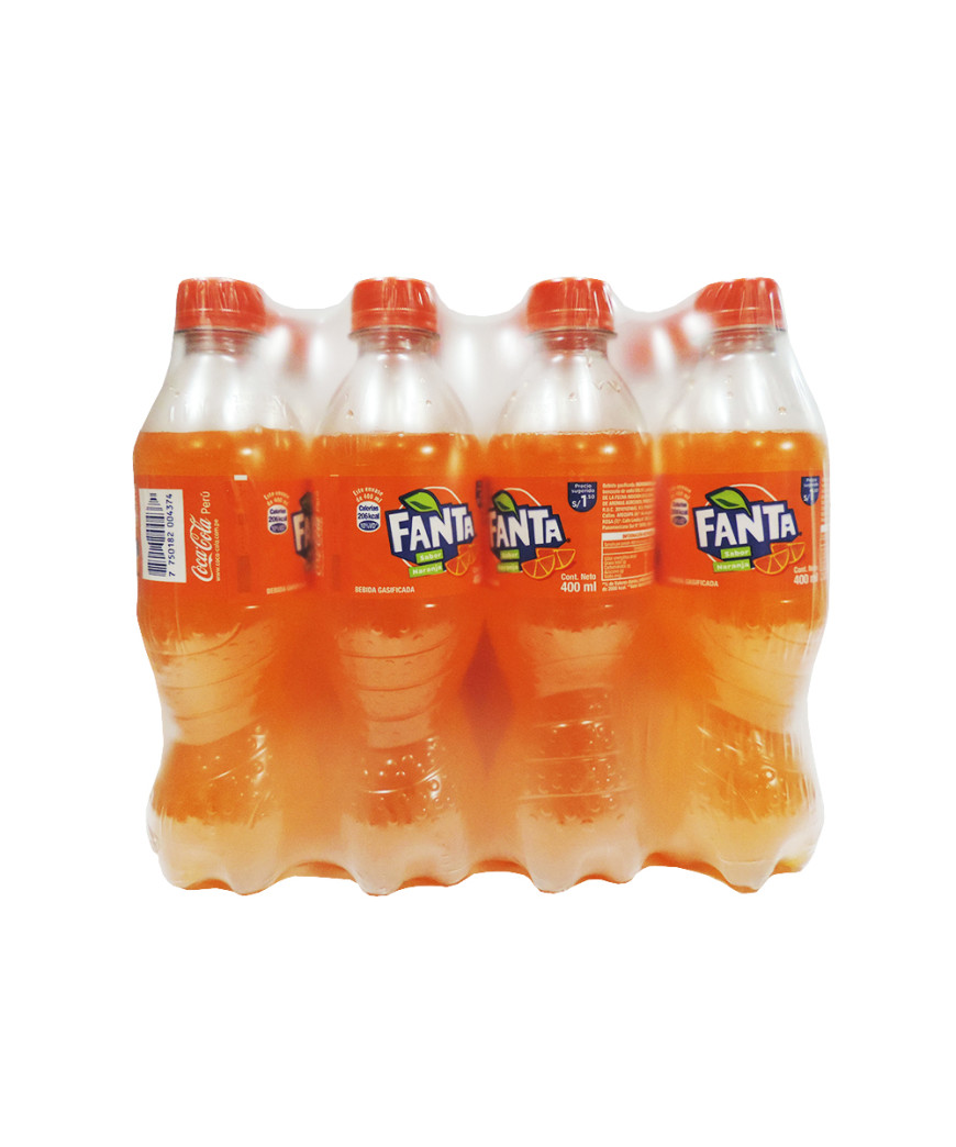 FANTA GASEOSAS X 500 ML NARANJA X 12 UN