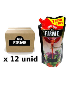 VINAGRE DEL FIRME DOY PACK X 1100 ML TINTO X 12 UN