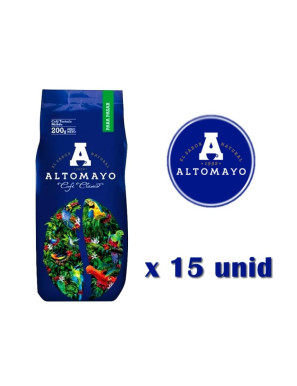 ALTOMAYO CAFE CLASICO TOSTADO MOLIDO (PARA PASAR)  X 200 GR. X 15 UN.