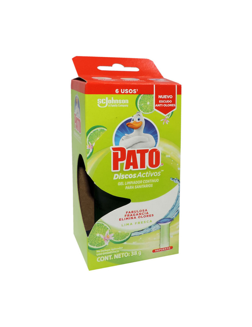 Pato® Discos Activos Repuesto Fresca Lima 38 gr.