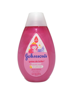 JOHNSONS SHAMPOO X 400 ML GOTAS DE BRILLO