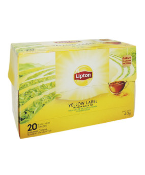 LIPTON TEA YELLOW  X 20 UN (EXO-IGV)