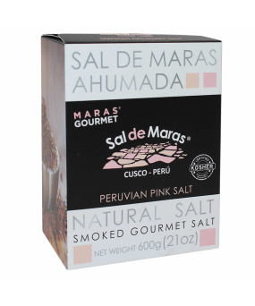MARAS GOURMET SAL DE MARAS CJA X 600 GR SAL AHUMADA
