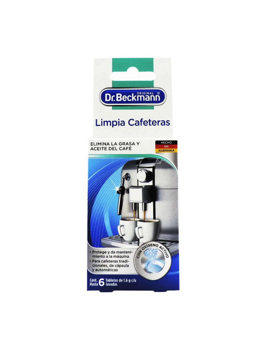 DR.BECKMANN LIMPIA CAFETERAS X 1.6 GR
