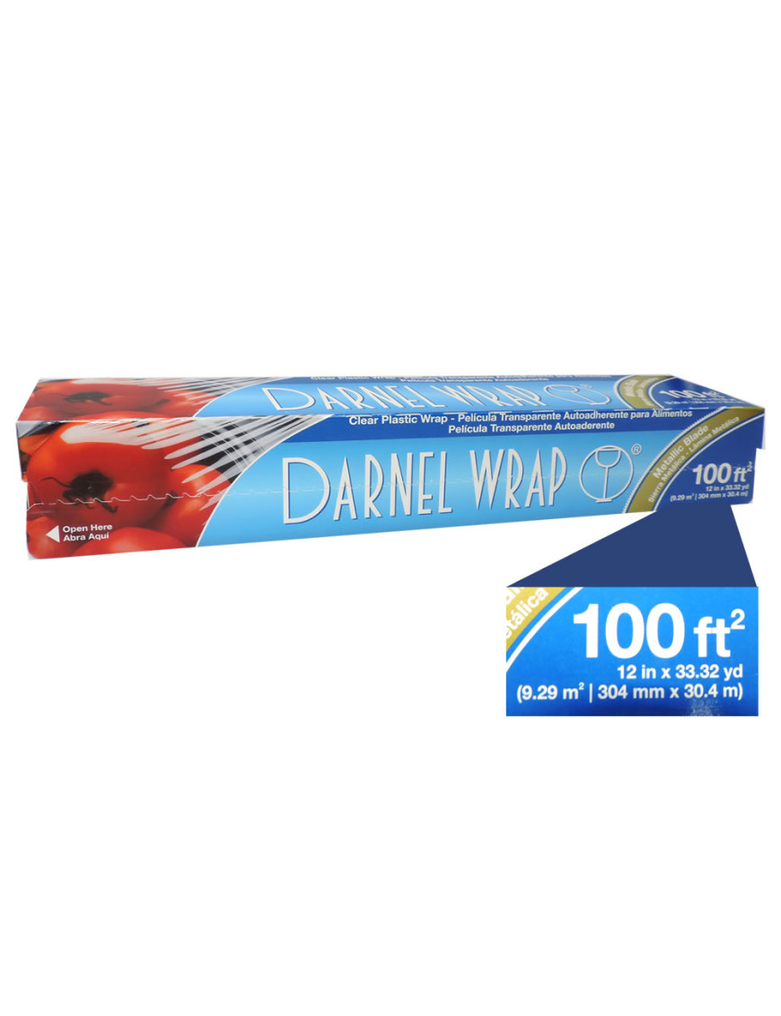 DARNEL PLASTIC WRAP 100 FT (304MM X 30.4M)