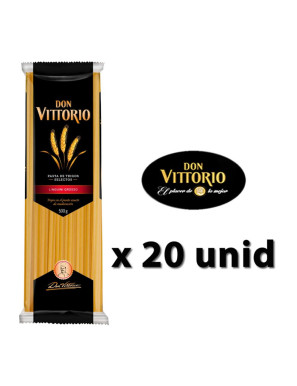 DON VITTORIO LINGUINI/TALLARIN GRUESO X 450 GR. X 20 UN