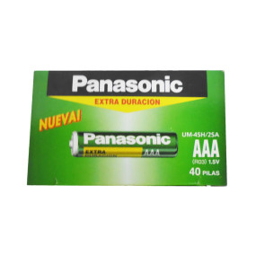 PANASONIC PILAS AAA X 2 X 20 UN