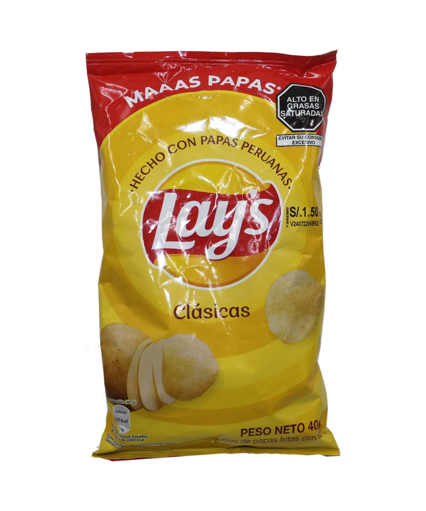 FRITO LAY PAPAS LAY`S X  36GR.