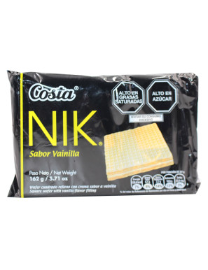 NIK WAFERS SIX PACK X 162 GR VAINILLA