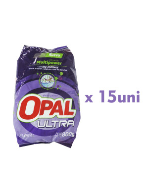 OPAL DETERGENTE X 730 GR. ULTRA FLORAL X 15 UN