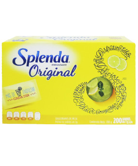 SPLENDA EDULCORANTE SACHET CAJA X 200 UN