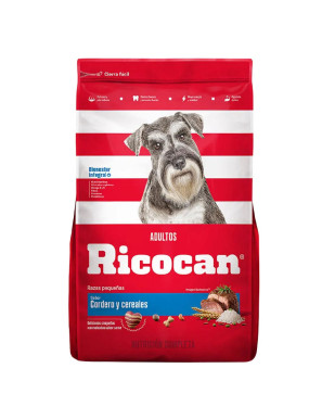 RICOCAN CORDERO Y CEREALES RAZAS PEQUEÑAS X 15 KG