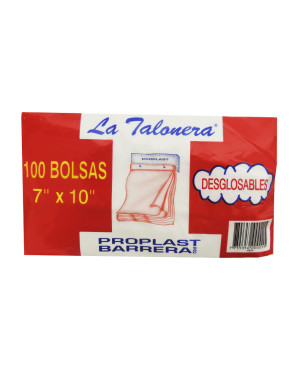 BOLSAS BLANCAS 7 X 10  ( 100 UN )