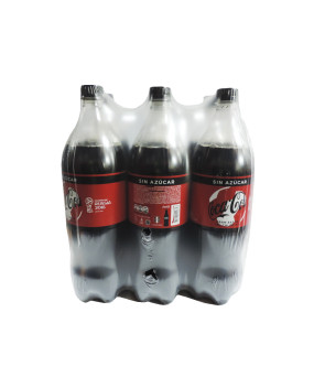 COCA COLA GASEOSAS SIN AZUCAR X 1.5 LT X 6 UN