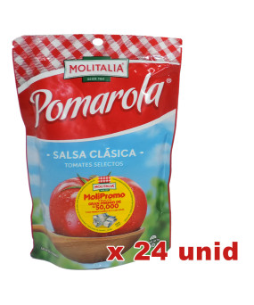 MOLITALIA POMAROLA SALSA DE TOMATE X 145 GR. X 24 UN.