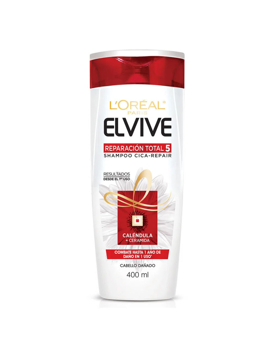 LOREAL ELVIVE SHAMPOO X 370 ML REPARACION TOTAL 5