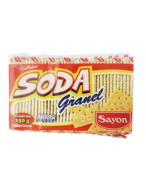SAYON GALLETAS SODA GRANEL X 250 GR