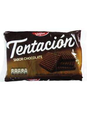 TENTACION GALLETAS X 282 GR. SIX PACK CHOCOLATE
