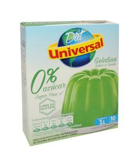 UNIVERSAL GELATINA DIET X 19 GR LIMON