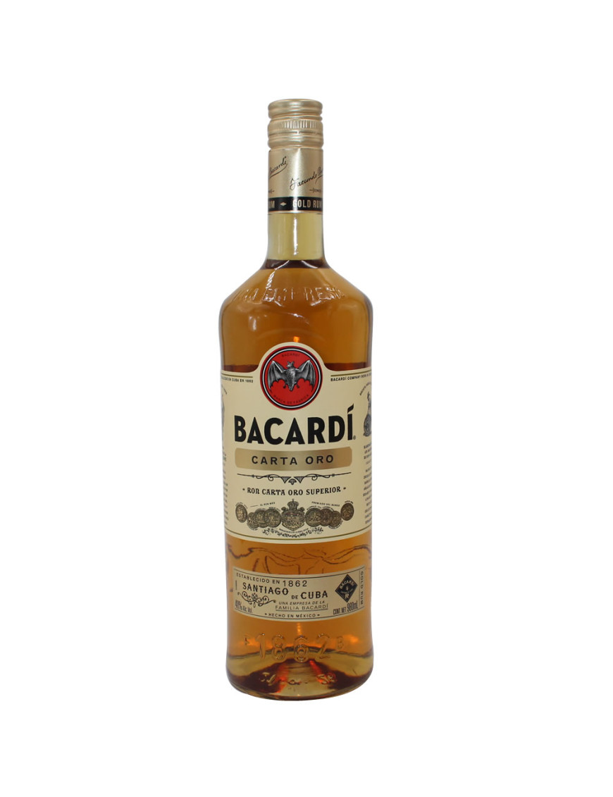 BACARDI RON CARTA ORO SUPERIOR X 980 ML RUBIO