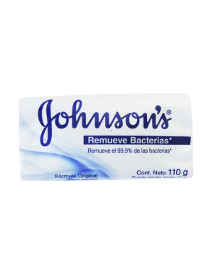 JOHNSONS JABON X 110 GR REMUEVE BACTERIAS