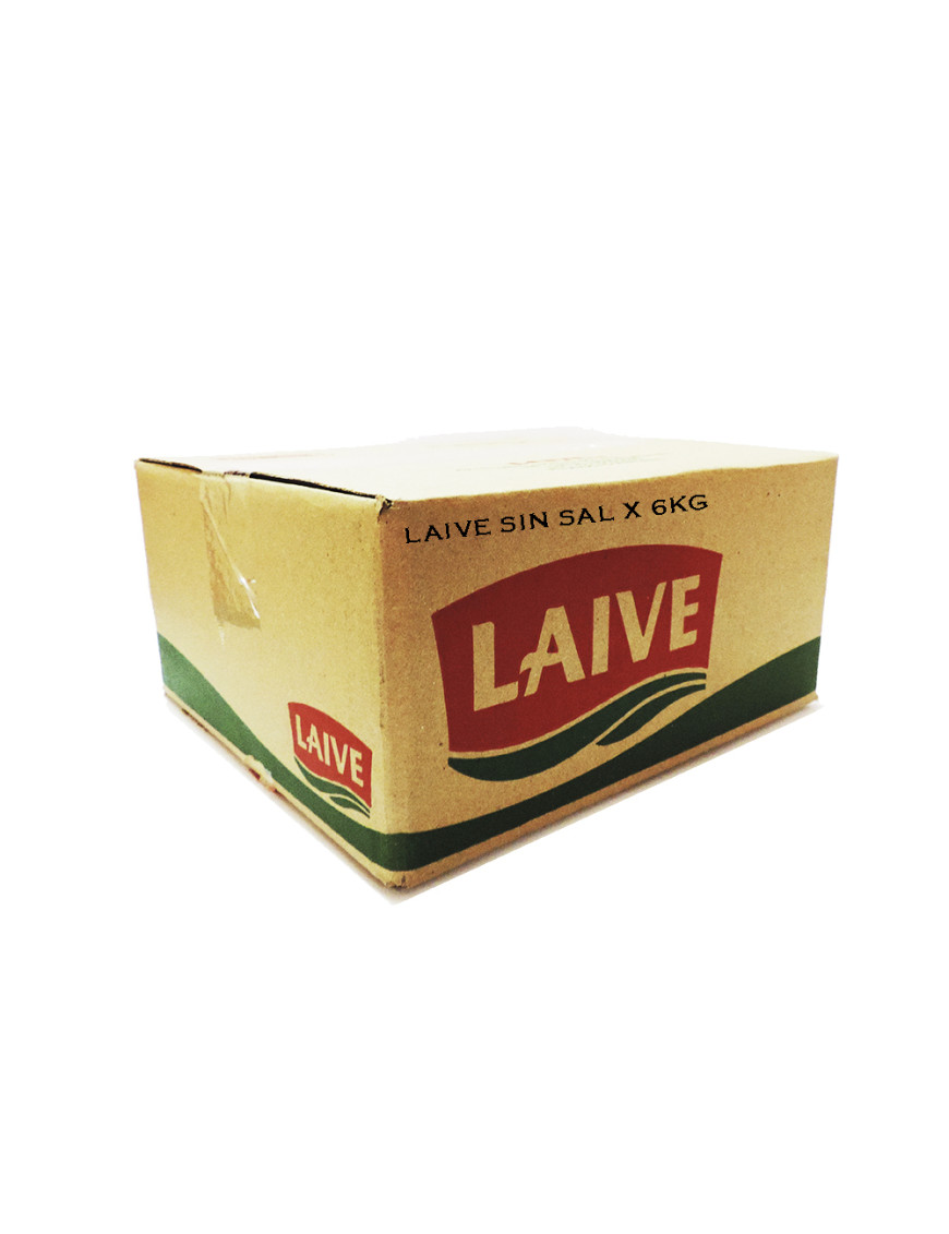 LAIVE MANTEQUILLA SIN SAL A GRANEL X 6 KG.
