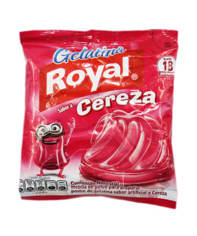 ROYAL GELATINA X 160 GR. CEREZA