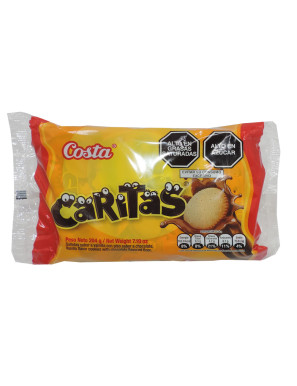 COSTA GALLETAS CARITAS SIX PACK X 189 GR