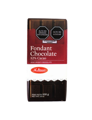 LA IBERICA TABLETA FONDANT X 100 GR.