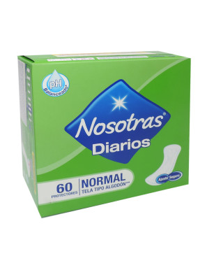 NOSOTRAS PROTECTORES DIARIOS X 60 UN. NORMAL