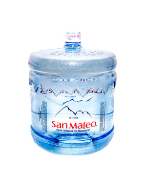 SAN MATEO AGUA MINERAL X 21 LT BIDON ENVASE RETORNABLE