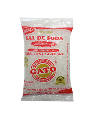 SAL DE SODA GATO BOLSA X 250 GR