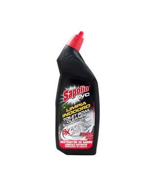 SAPOLIO WC LIMPIA INODORO FCO.X 750 ML. POWER MAX (NEGRO)