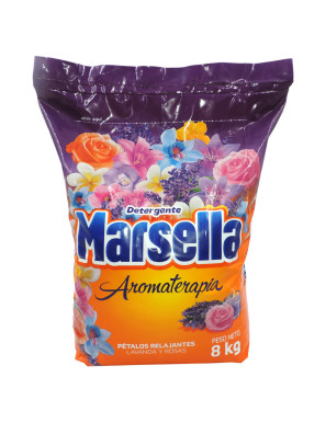 MARSELLA DETERGENTE X 8 KG. LAVANDA Y ROSAS