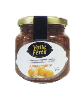 VALLE FERTIL MERMELADA GOURMET X 240 GR AGUAYMANTO