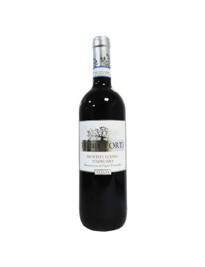 VINO ITALIANO TERRE FORTI MONTEPULCIANO D'ABRUZZO X 750 ML