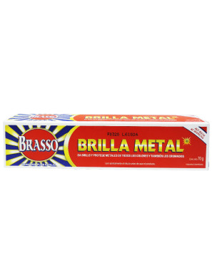 BRASSO CREMA BRILLA METAL X 70 GR