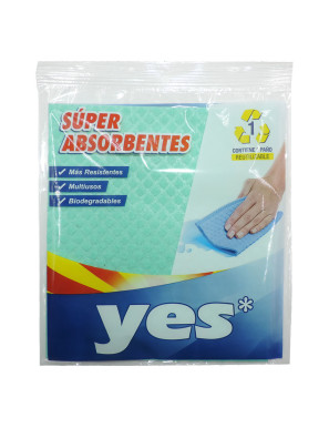 PAÑOS YES SUPER ABSORBENTE X 1