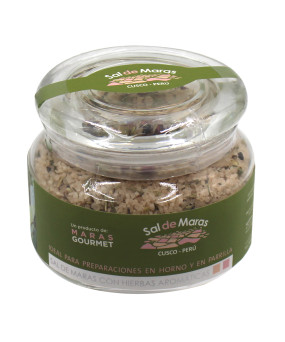 MARAS GOURMET SAL DE MARAS CON HIERBAS AROMATICAS FCO X 400 GR