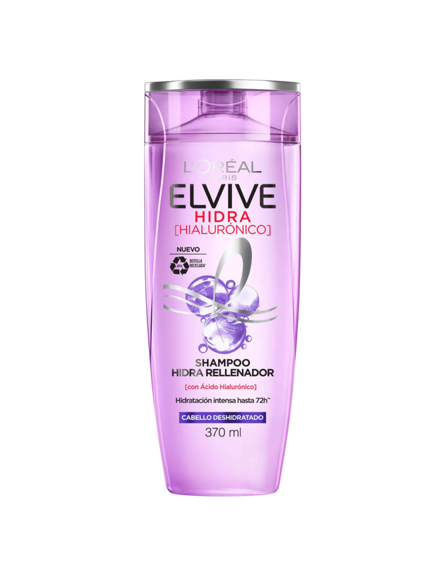 LOREAL ELVIVE SHAMPOO X 370 ML HIDRA (HIALURONICO)