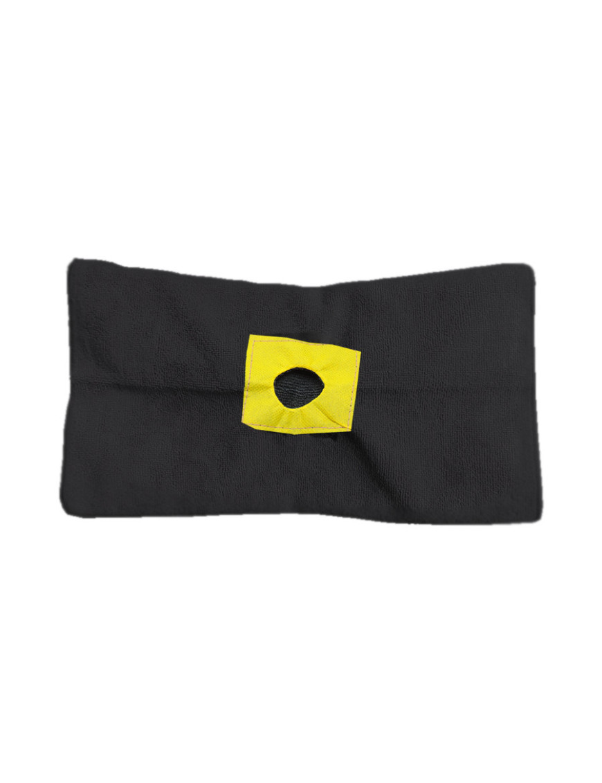 TRAPEADOR MICROFIBRA CON OJAL (71 CM. X 41 CM.) NEGRO
