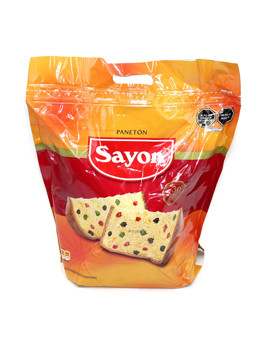 PANETON SAYON BOLSA X 750 GR