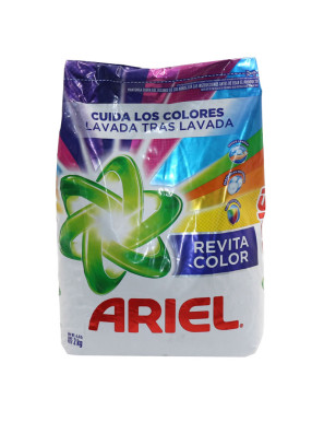 ARIEL DETERGENTE X 2 KG. REVITA COLOR