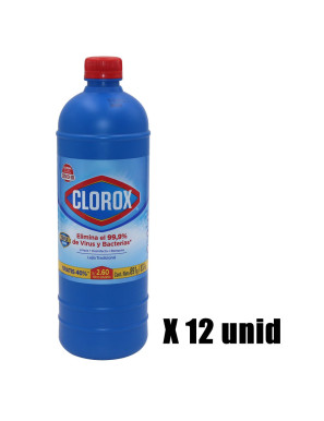 CLOROX LEJIA TRADICIONAL X 819 ML X 12 UN