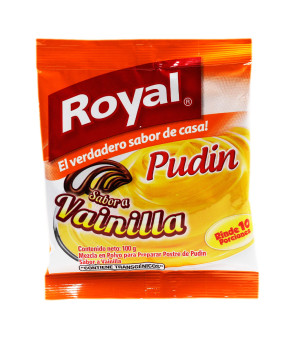 ROYAL PUDIN SOBRE X 100 GR. VAINILLA