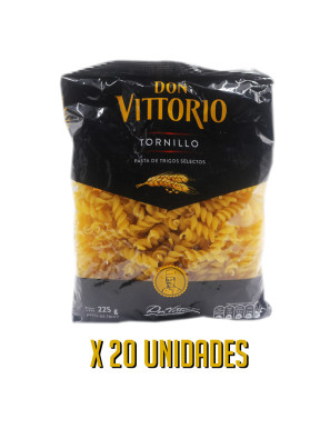 DON VITTORIO FIDEO SOPA X 250 GR. TORNILLO X 20 UN