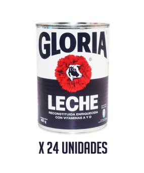 GLORIA LECHE TARRO AZUL GDE X 400 GR X 24 UN