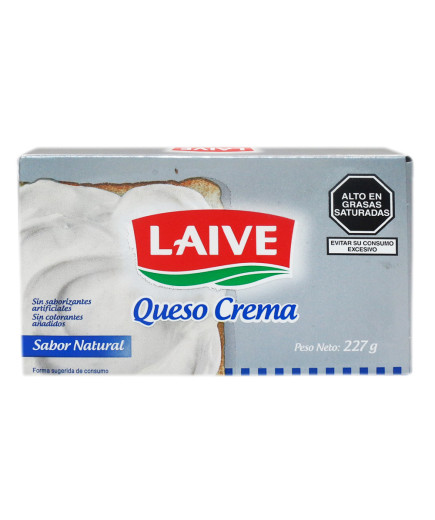 LAIVE QUESO CREMA CREAM CHEESE X 227 GR