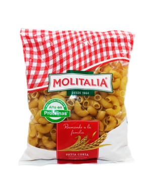 MOLITALIA FIDEO SOPA X 235 GR. CODO RAYADO