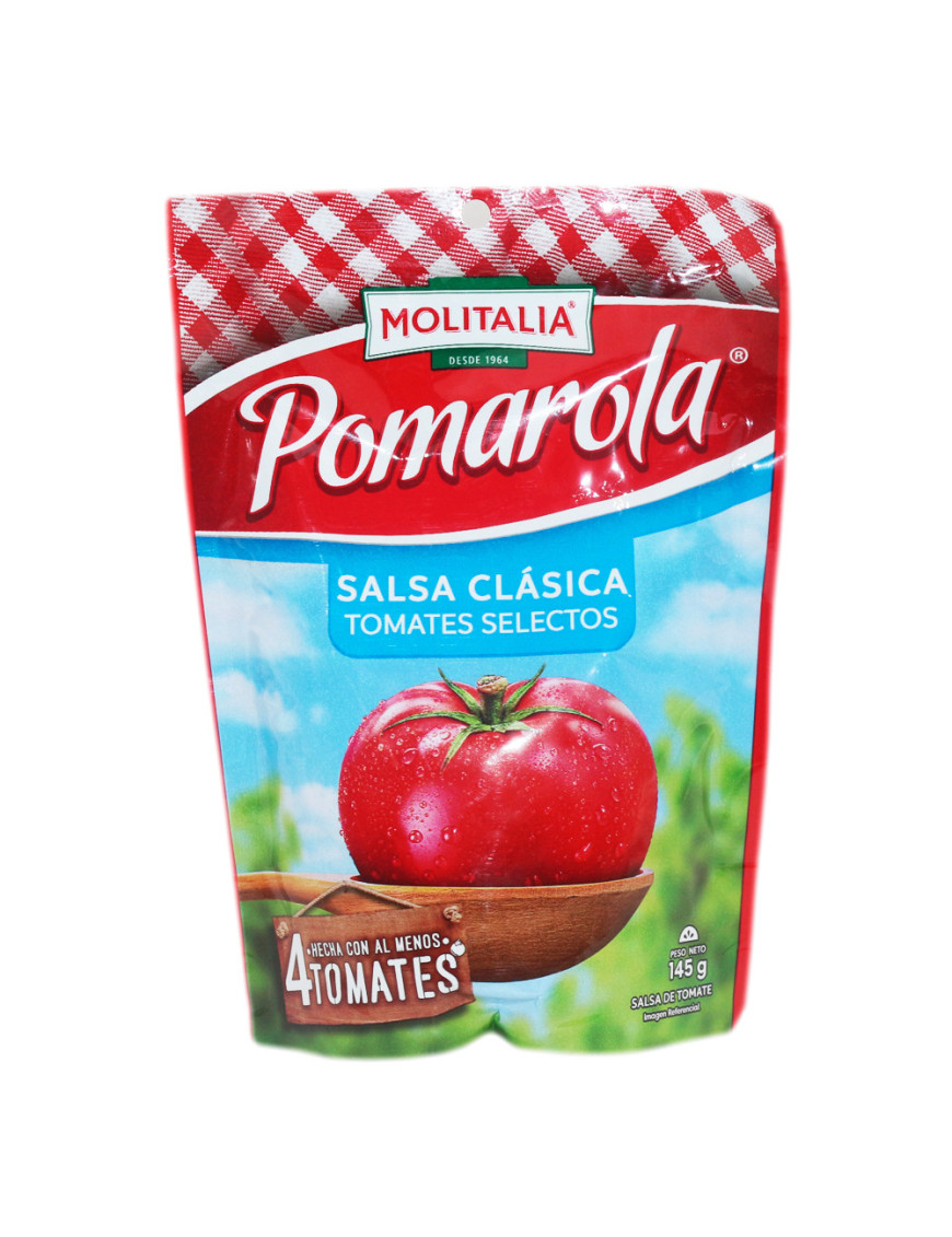 MOLITALIA POMAROLA SALSA DE TOMATE X 145 GR.